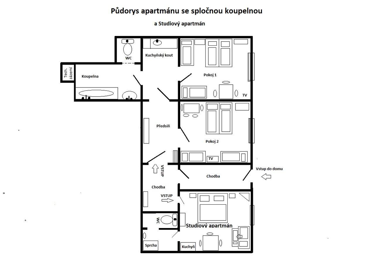 Apartmany Karlstejn Luaran gambar